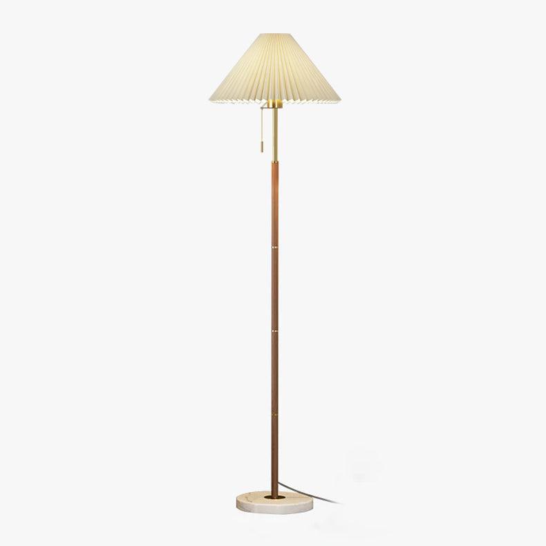 Vintage Pleated Floor Lamp - Blowlighting