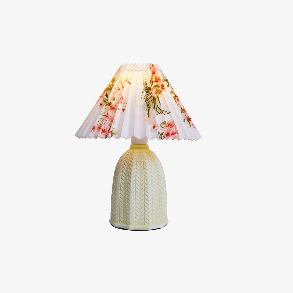 Vintage Pleated Table Lamp - Blowlighting