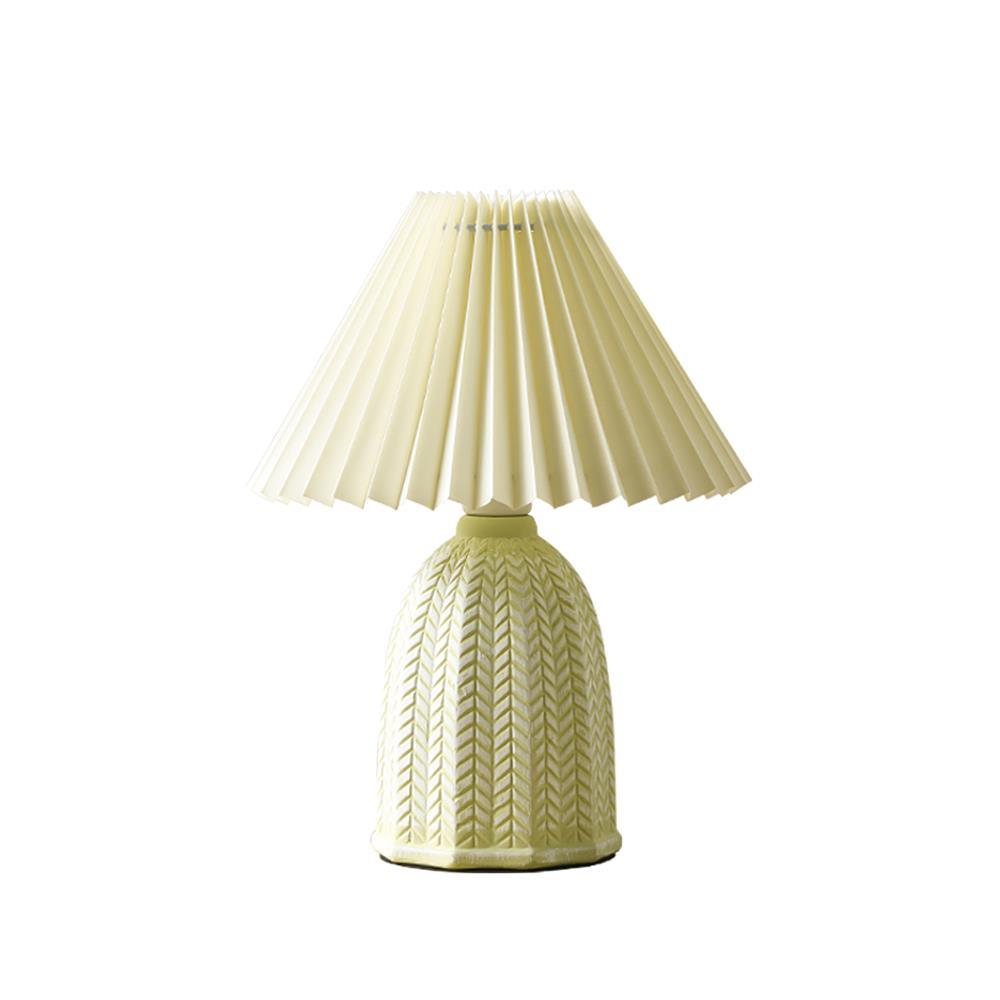 Vintage Pleated Table Lamp - Blowlighting