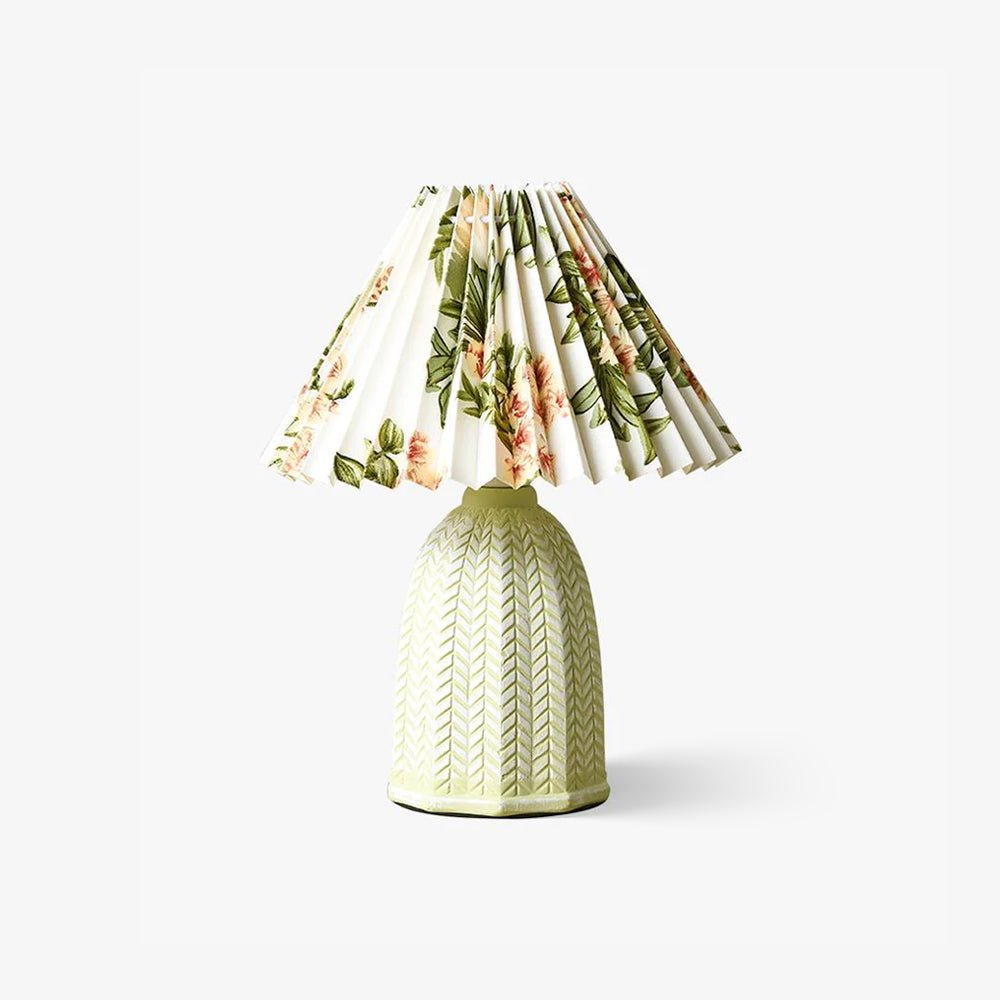Vintage Pleated Table Lamp - Blowlighting