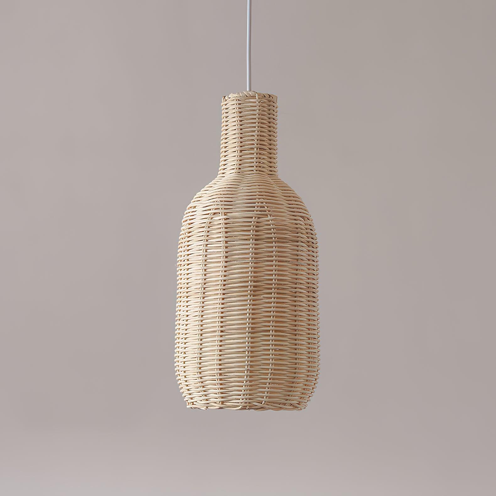 Vintage Rattan Pendant Lamp - Blowlighting
