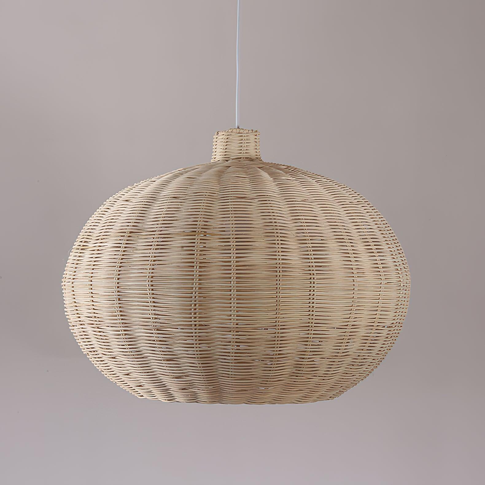 Vintage Rattan Pendant Lamp - Blowlighting