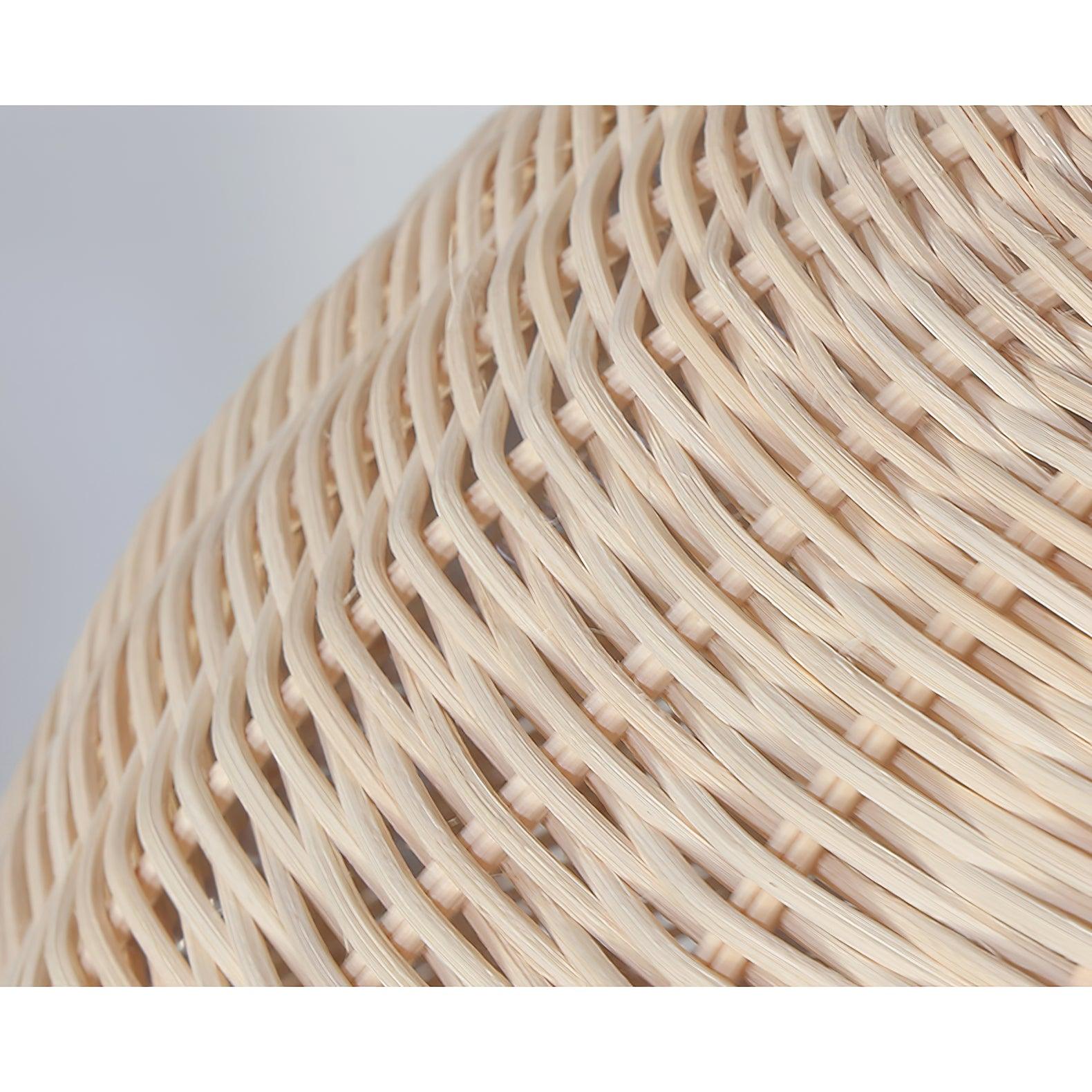 Vintage Rattan Pendant Lamp - Blowlighting