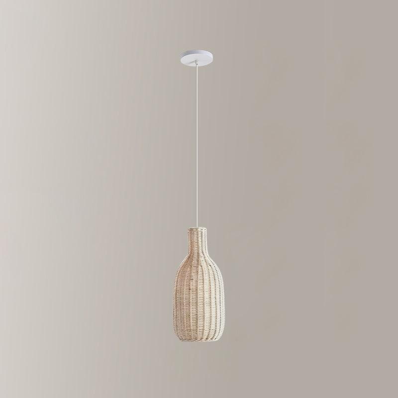 Vintage Rattan Pendant Lamp - Blowlighting