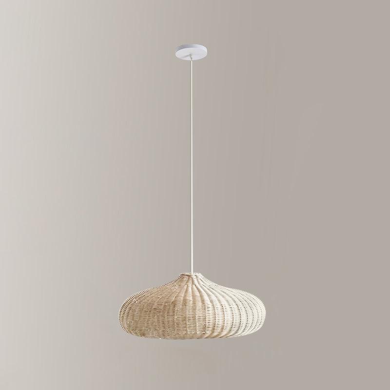 Vintage Rattan Pendant Lamp - Blowlighting