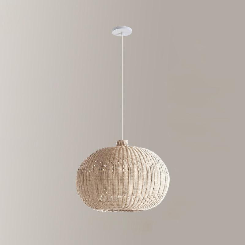 Vintage Rattan Pendant Lamp - Blowlighting