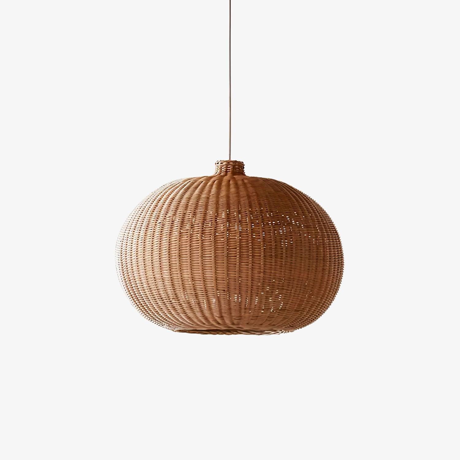 Vintage Rattan Pendant Lamp - Blowlighting