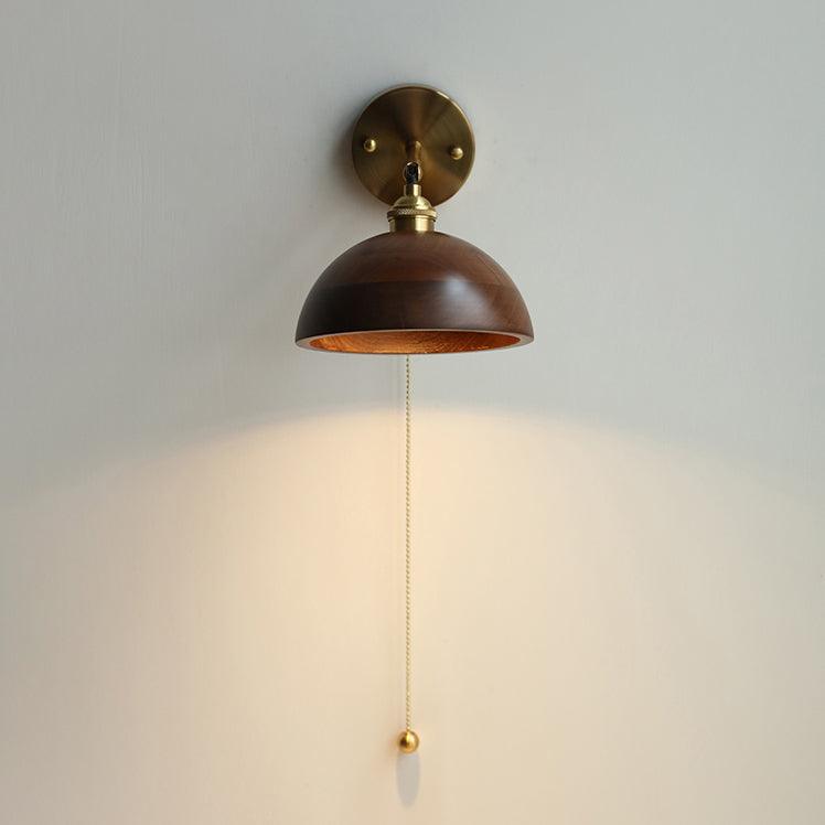 Vintage Wood Wall Lamp - Blowlighting