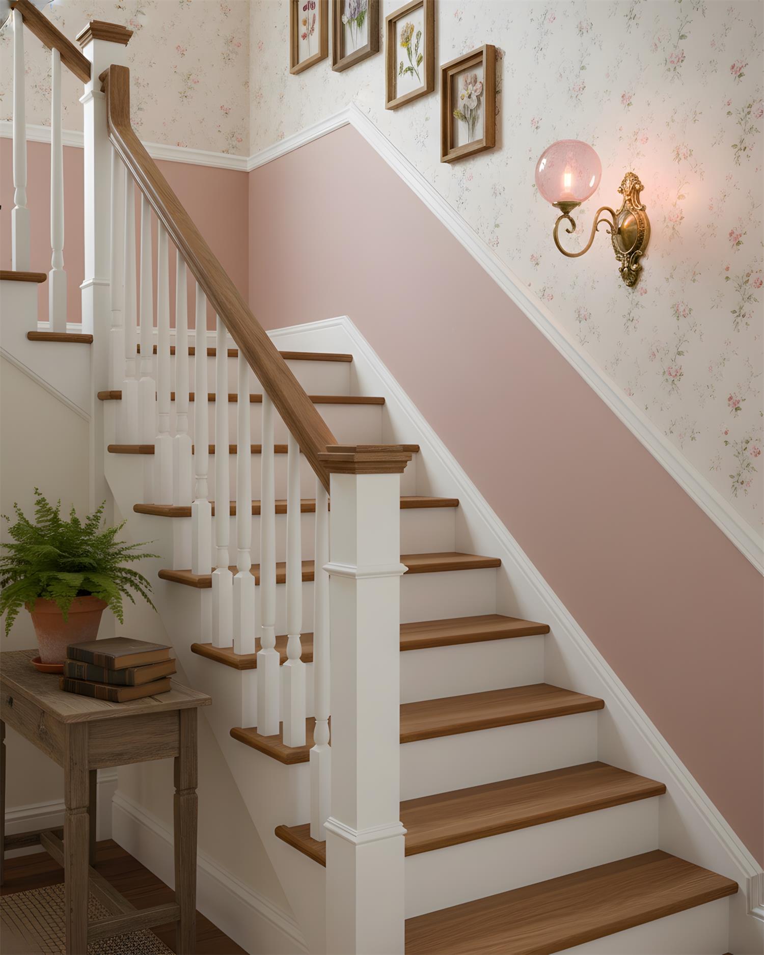 Tarose Vintage Brass Glass Wall Lamp