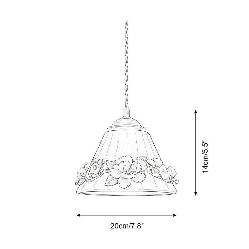 Vionna Vintage Ceramics Pendant Light