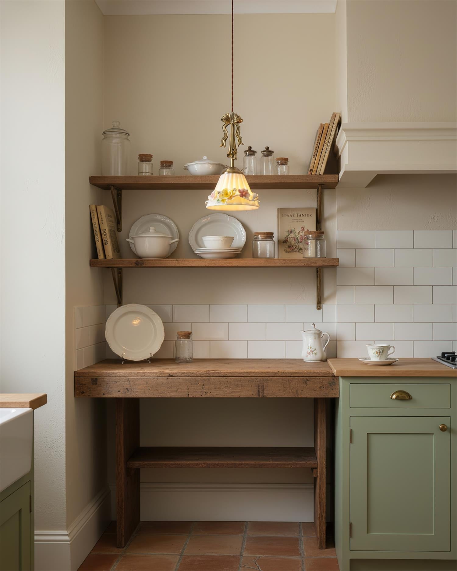 Vionna Vintage Ceramics Pendant Light