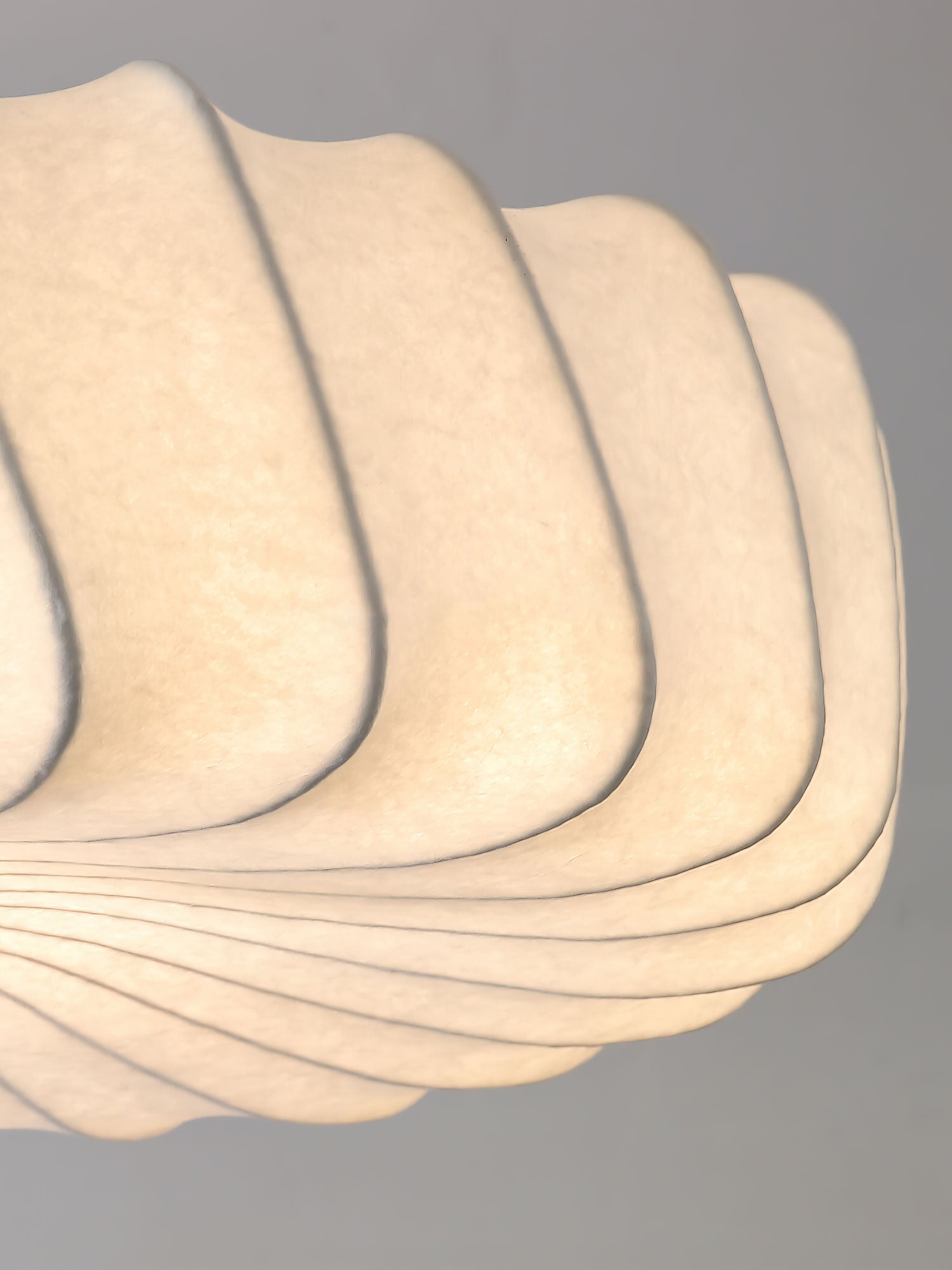 Zelore Swirl Fabric Bronze Pendant Light - Blowlighting