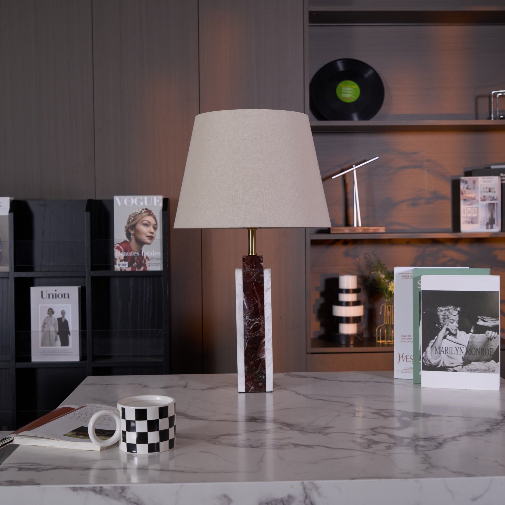 Virello Marble Table Lamp - Blowlighting