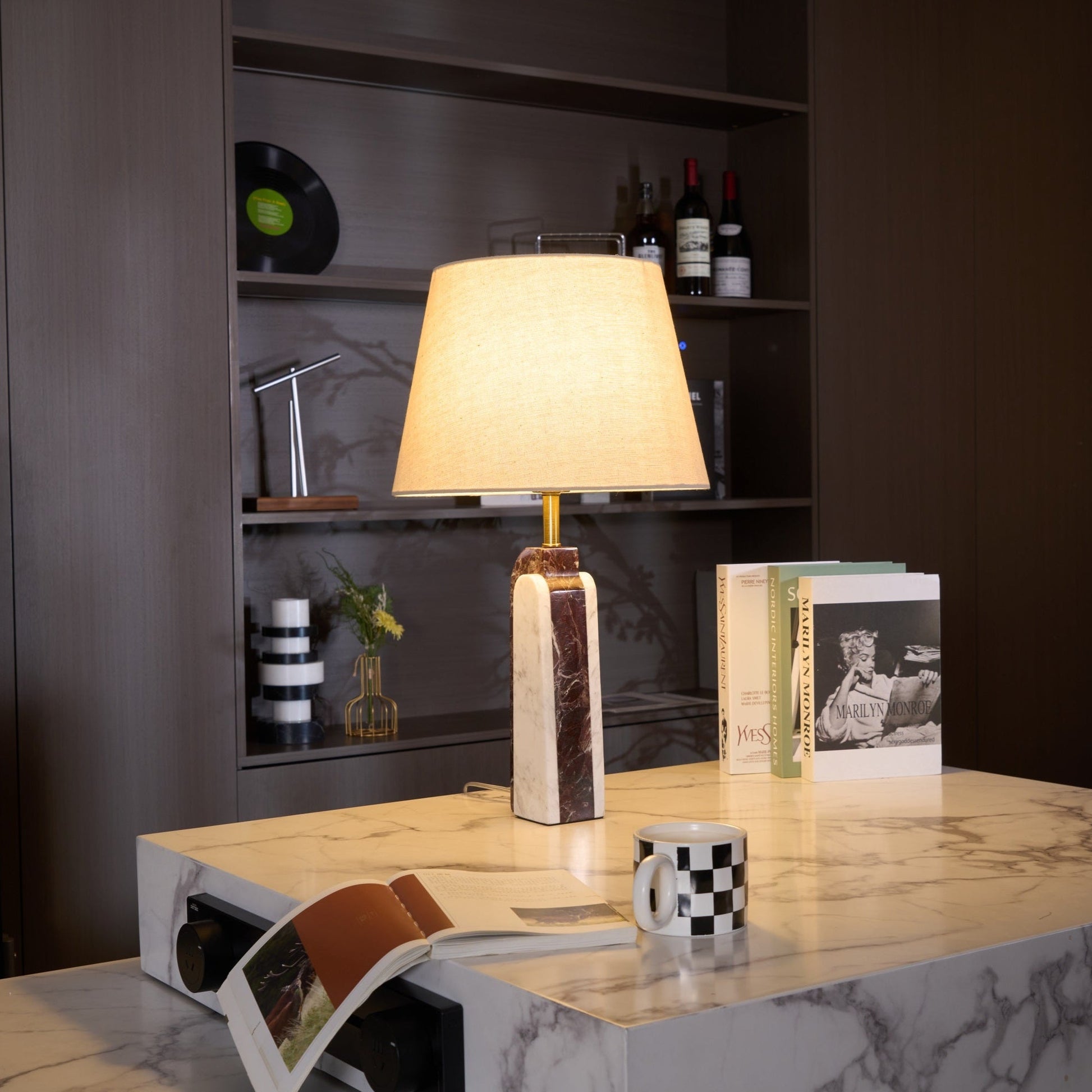 Virello Marble Table Lamp - Blowlighting