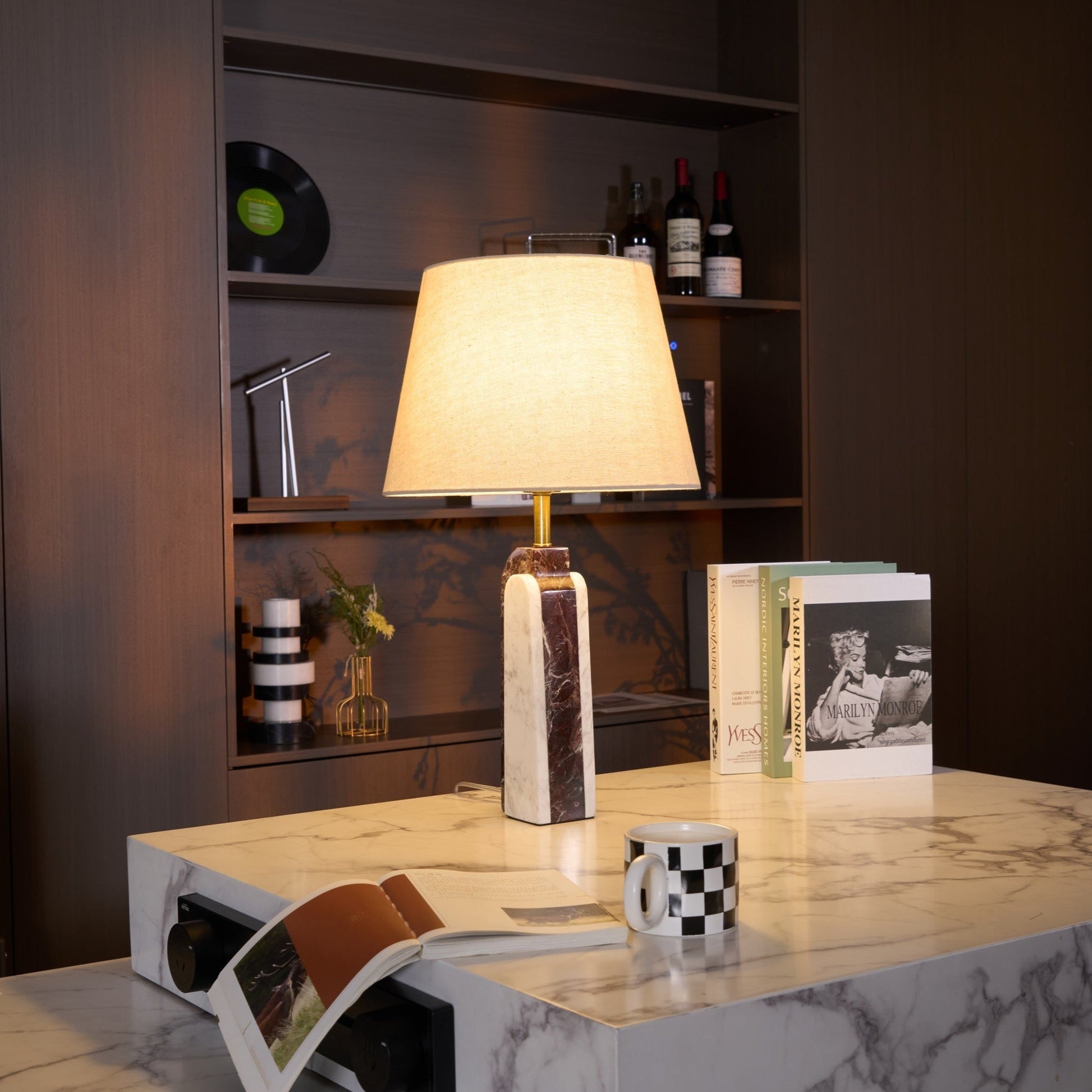 Virello Marble Table Lamp - Blowlighting