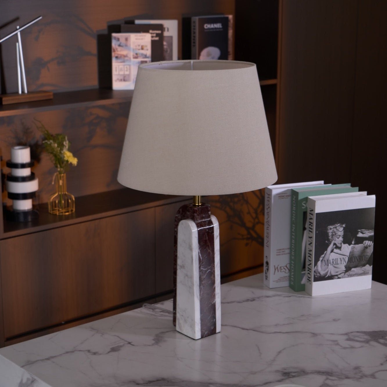 Virello Marble Table Lamp - Blowlighting