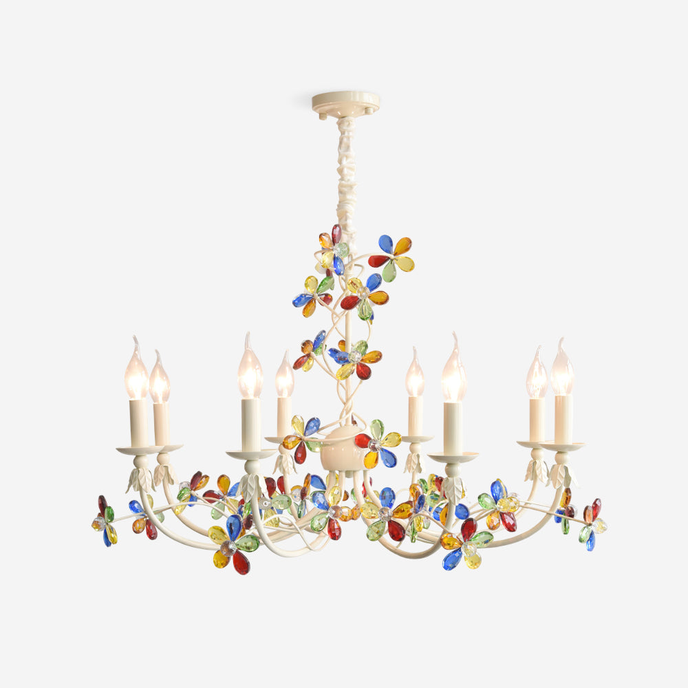 Frostveil Romantic Crystal Chandelier