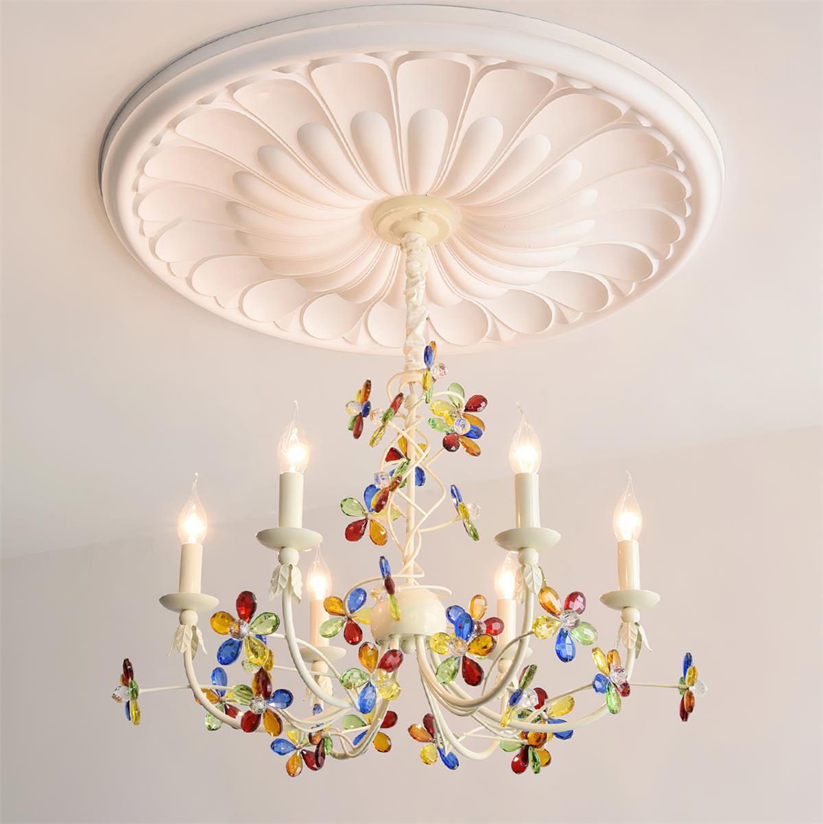 Frostveil Romantic Crystal Chandelier