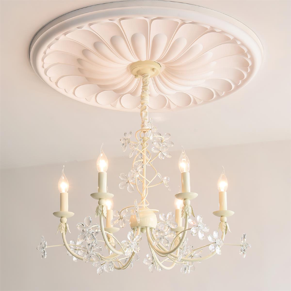 Frostveil Romantic Crystal Chandelier