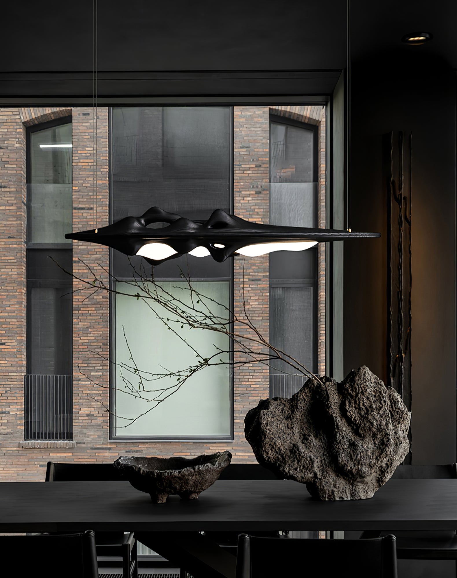 Ulsorira Topographic Wood Pendant Light - Blowlighting