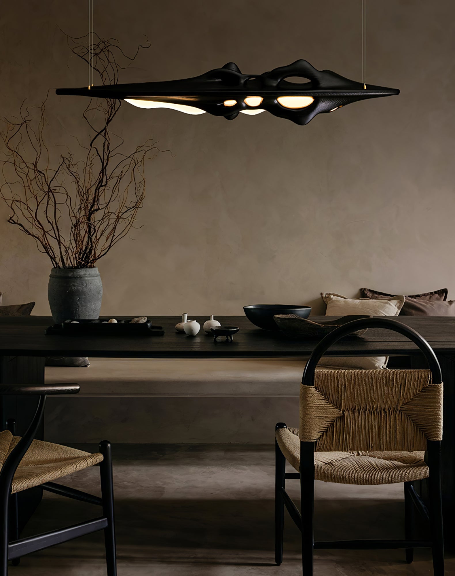 Ulsorira Topographic Wood Pendant Light - Blowlighting