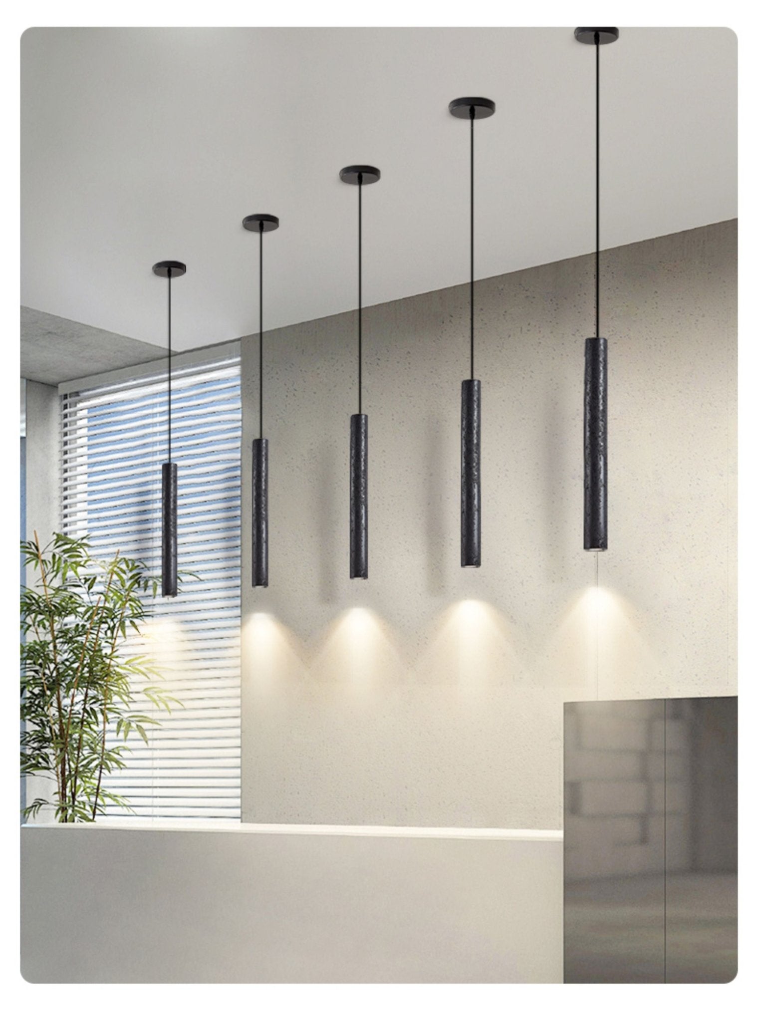 Volkan Tube Pendant Light - Vakkerlight