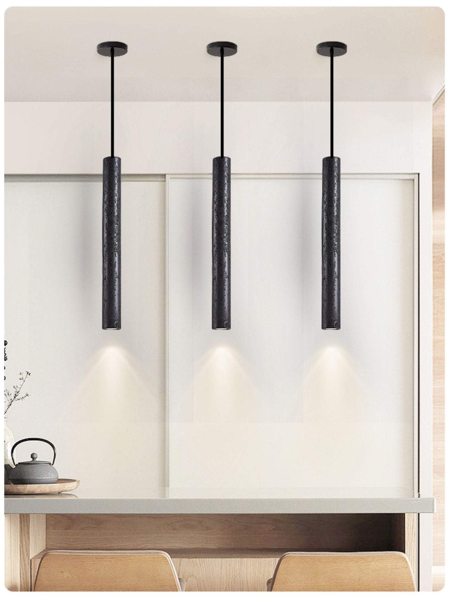 Volkan Tube Pendant Light - Vakkerlight