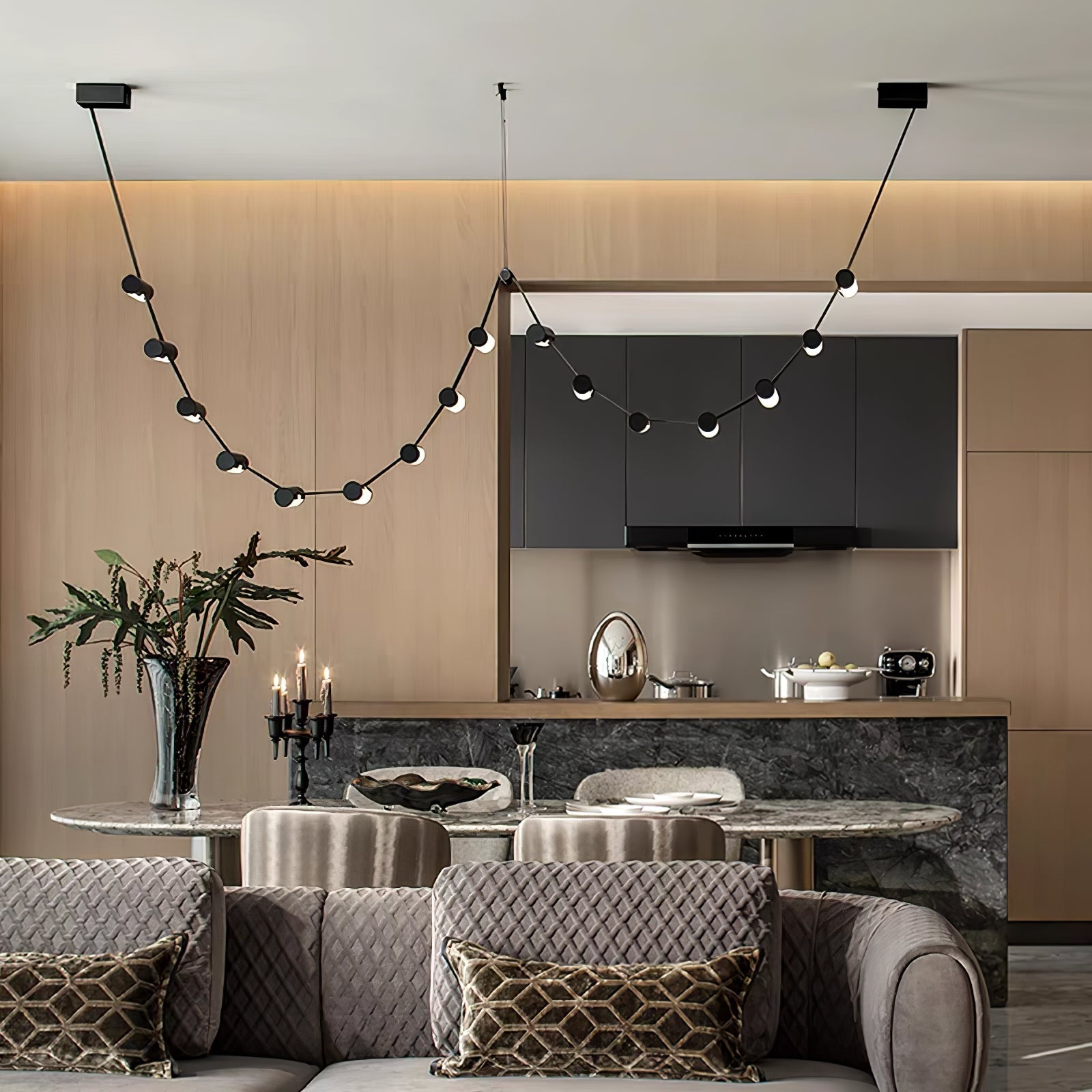 Flexura Modular Track Pendant Light - Blowlighting