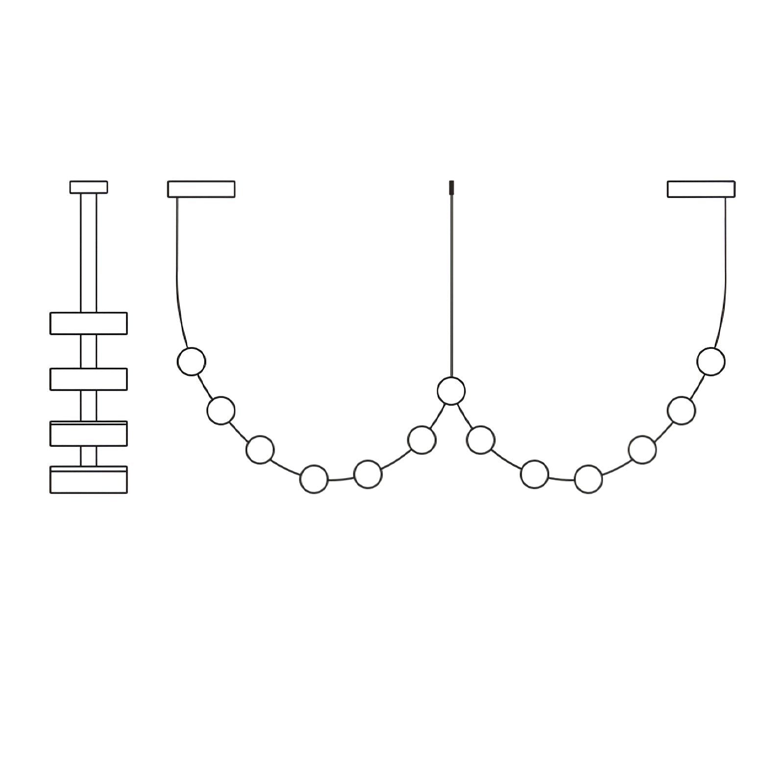 Flexura Modular Track Pendant Light - Blowlighting