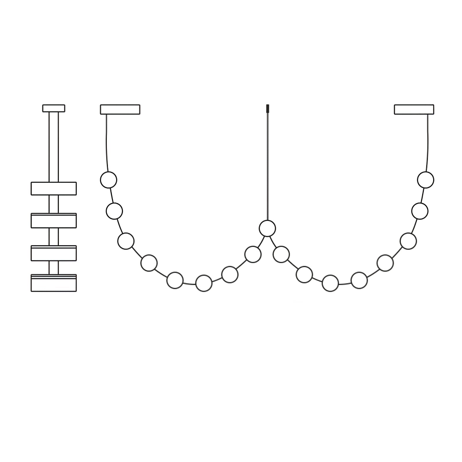 Flexura Modular Track Pendant Light - Blowlighting