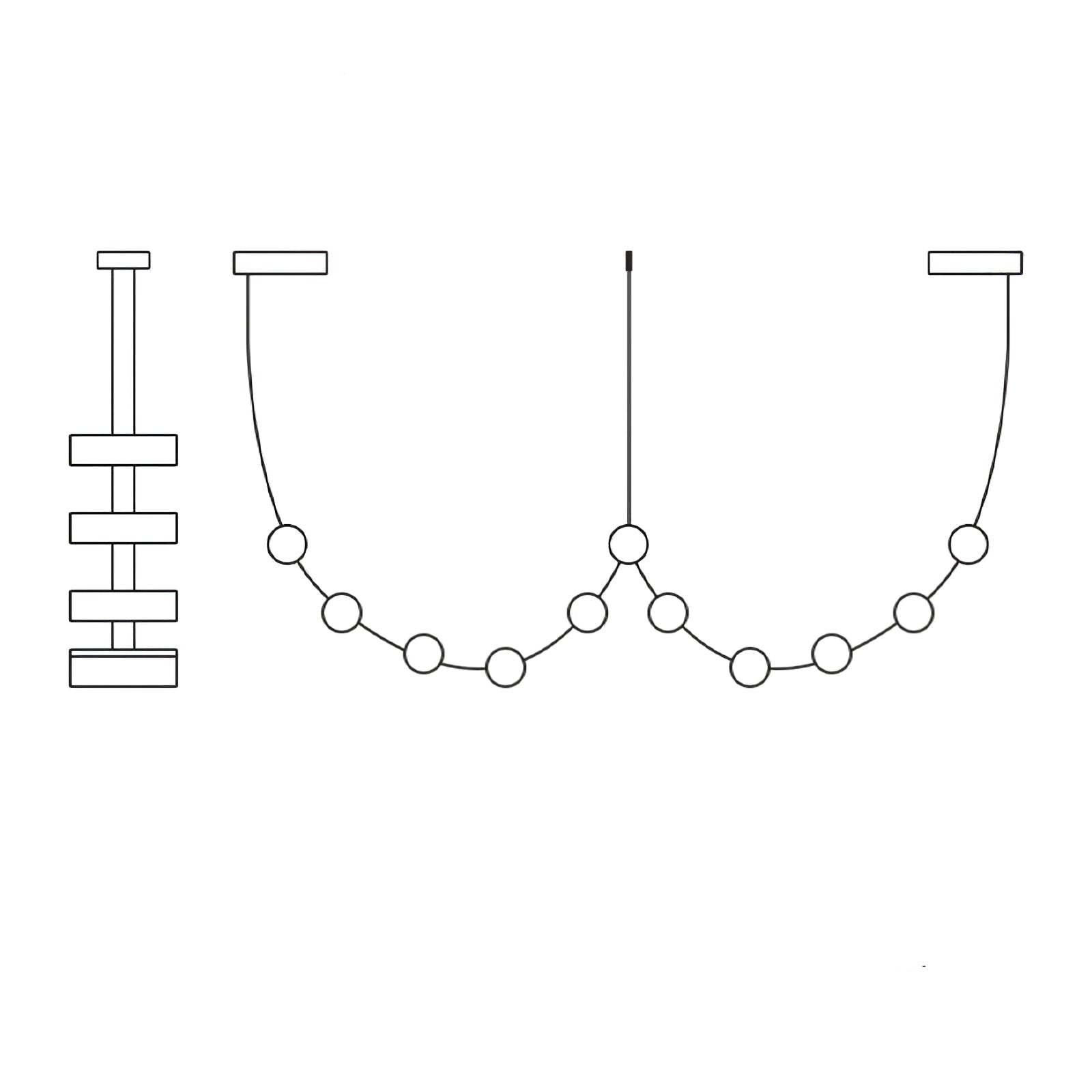 Flexura Modular Track Pendant Light - Blowlighting