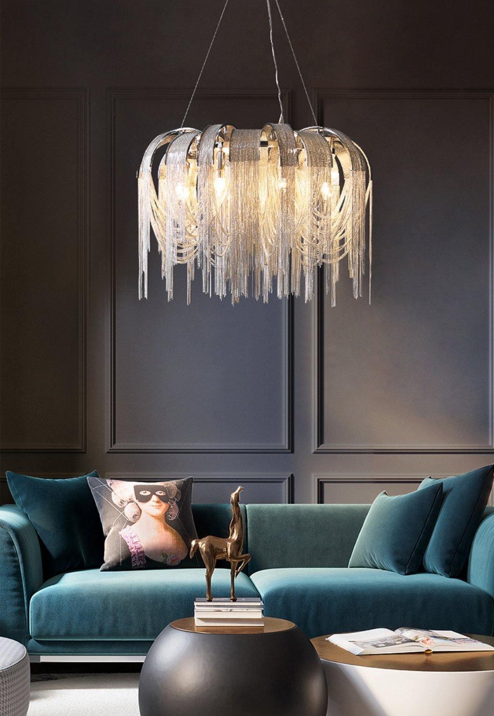 Length Chains Chandelier - Blowlighting