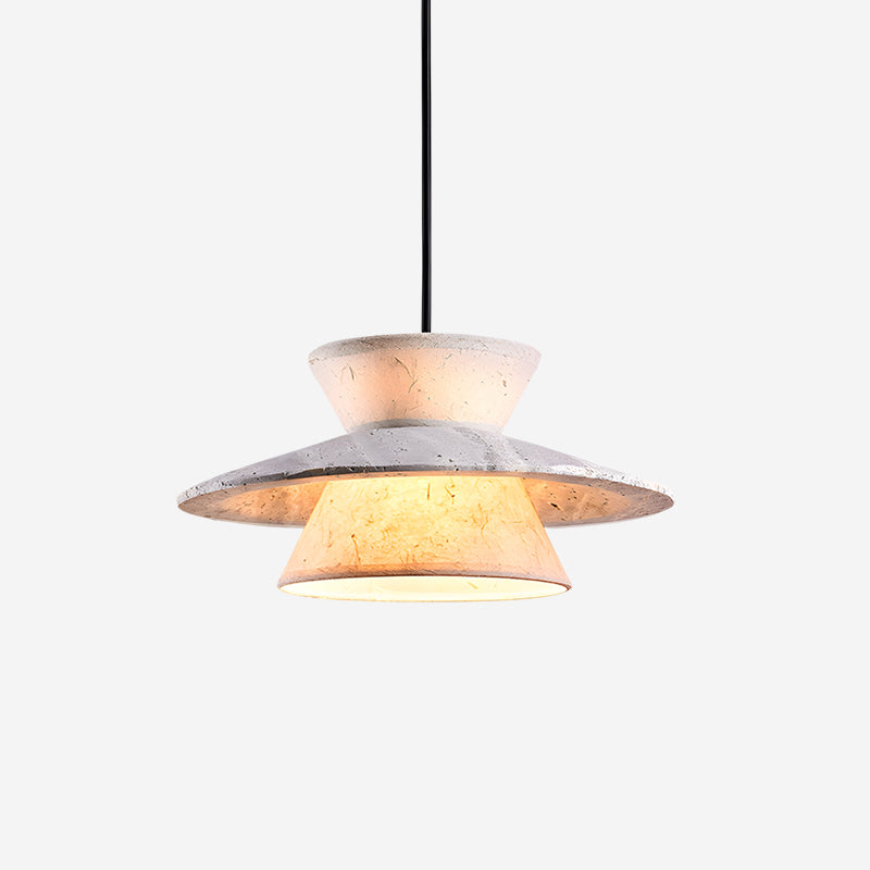 Vortin Natural Xuan Paper Pendant Light