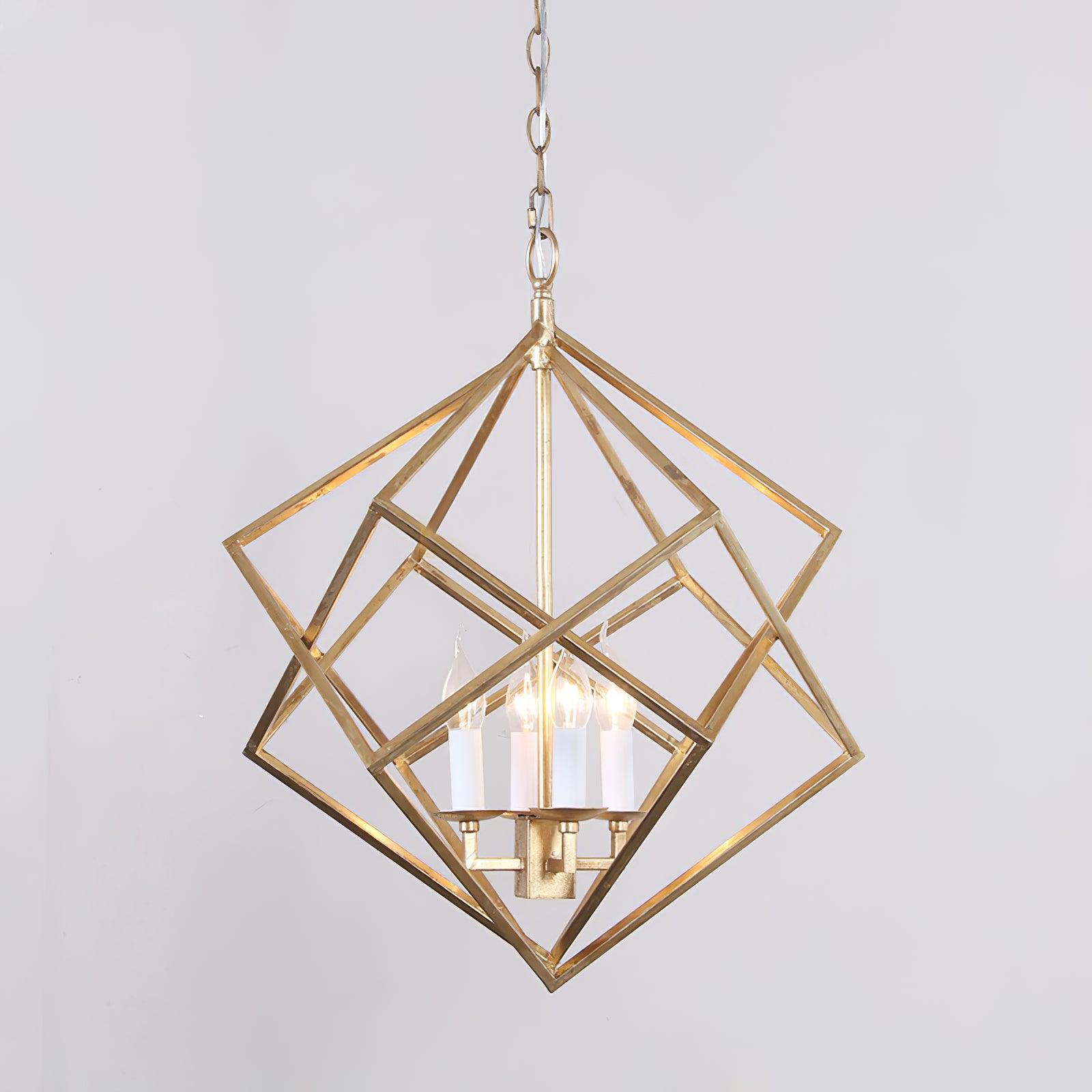 Voss Geometric Pendant Light - Blowlighting