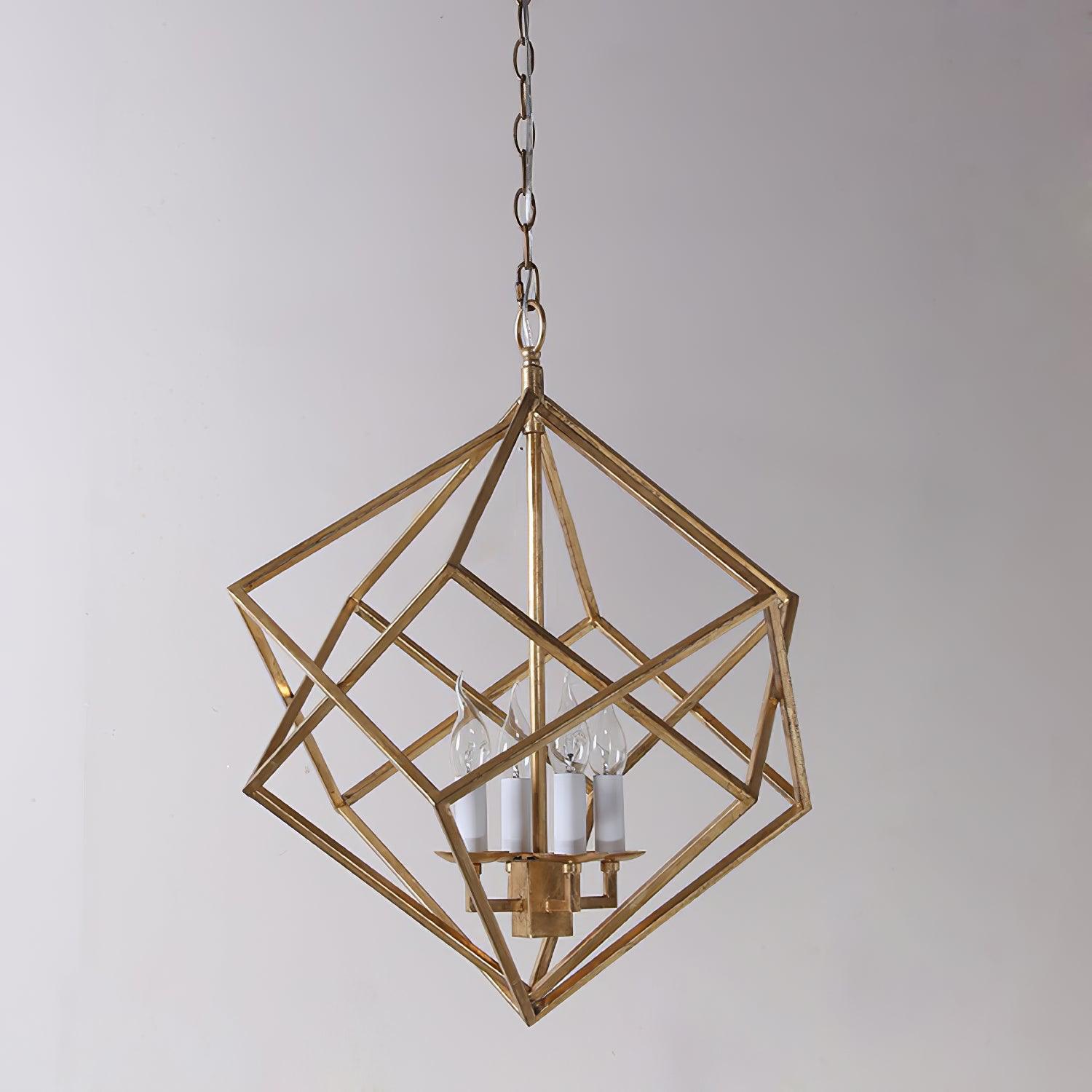 Voss Geometric Pendant Light - Blowlighting