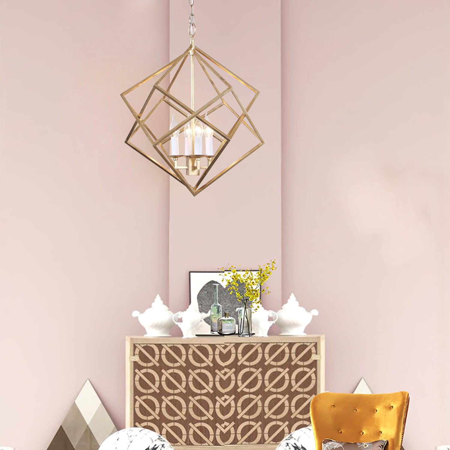 Voss Geometric Pendant Light - Blowlighting