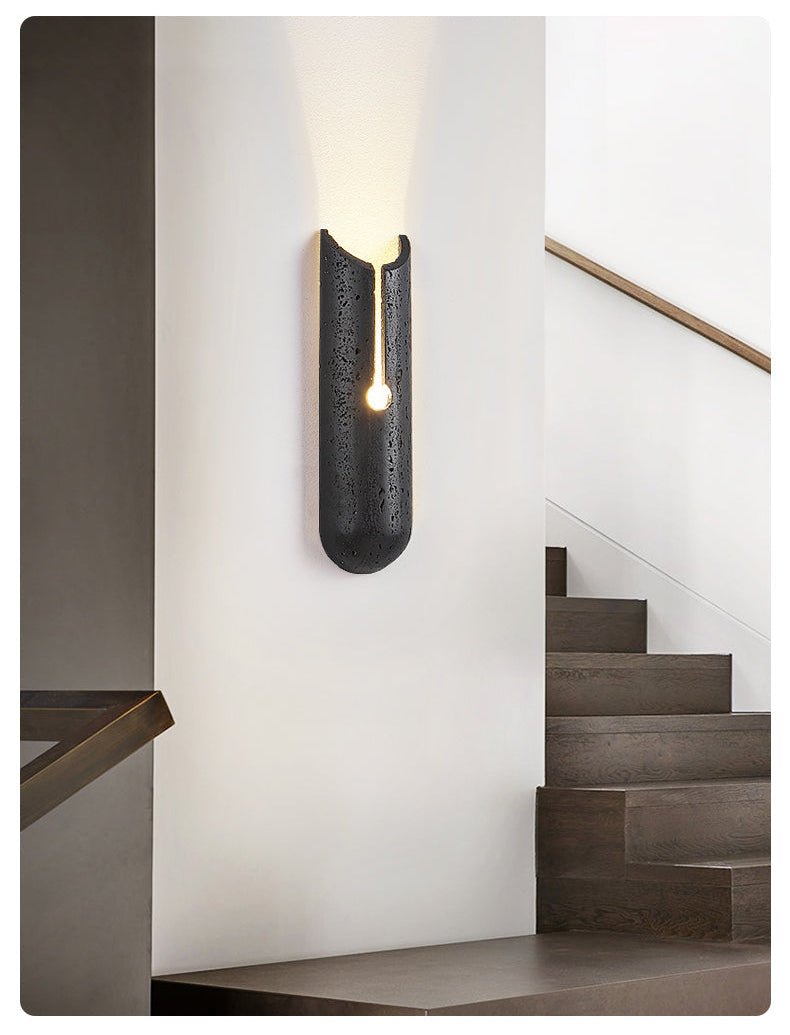 Vulca Split Stone Wall Light - Vakkerlight