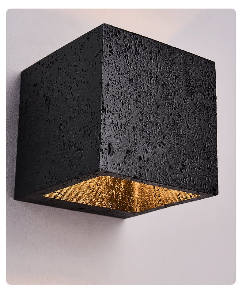 Vulcanis Cube Wall Lamp - Vakkerlight