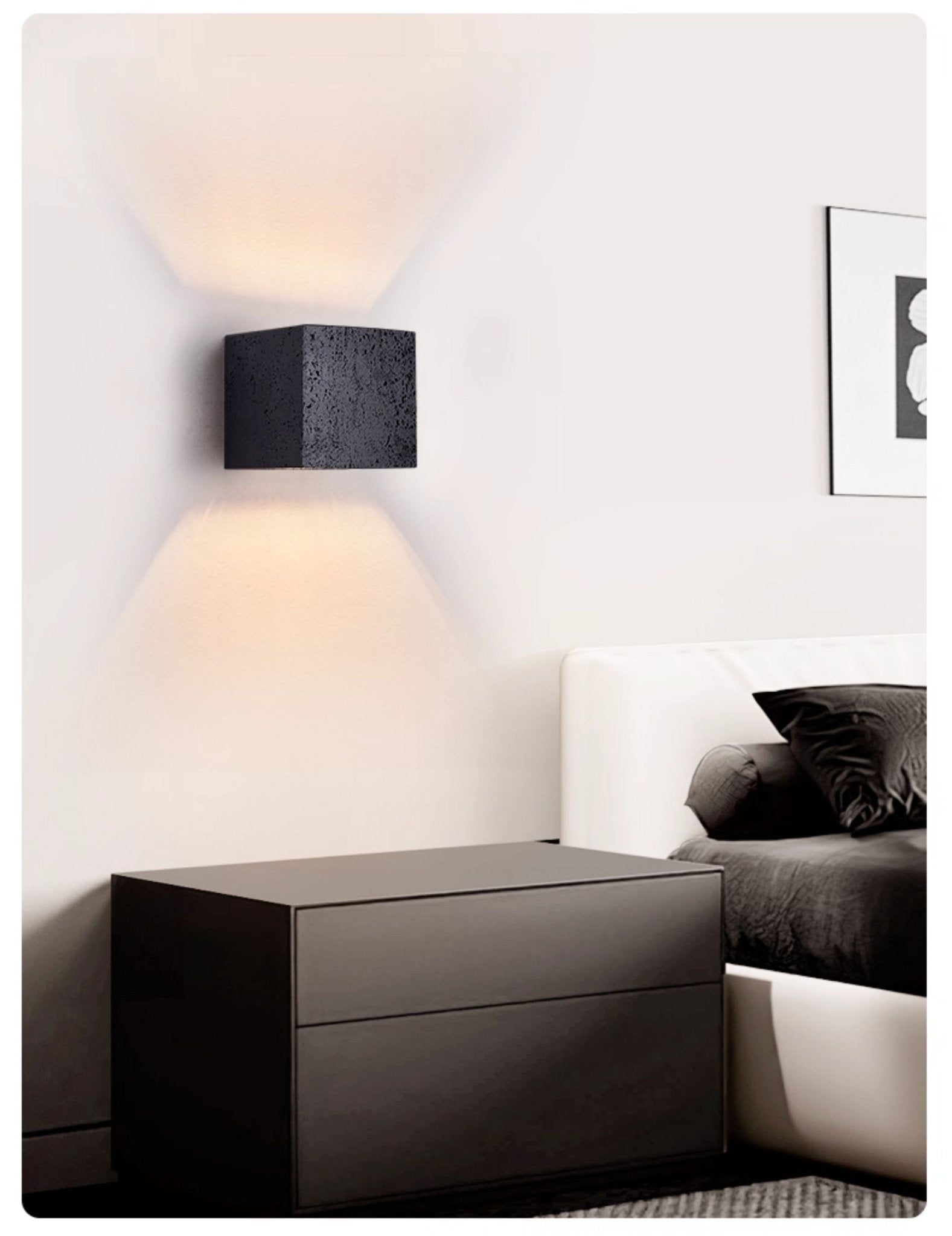 Vulcanis Cube Wall Lamp - Vakkerlight