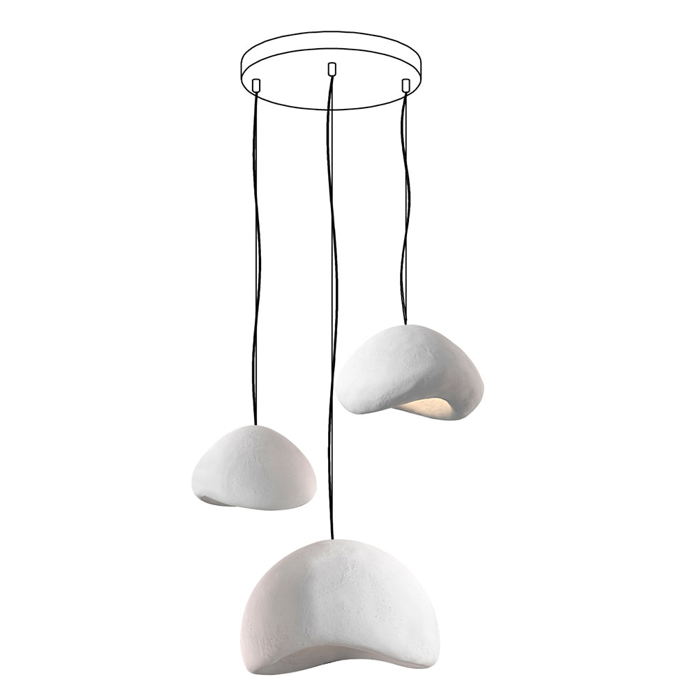 Khmara Rough Combination Chandelier B - Blowlighting