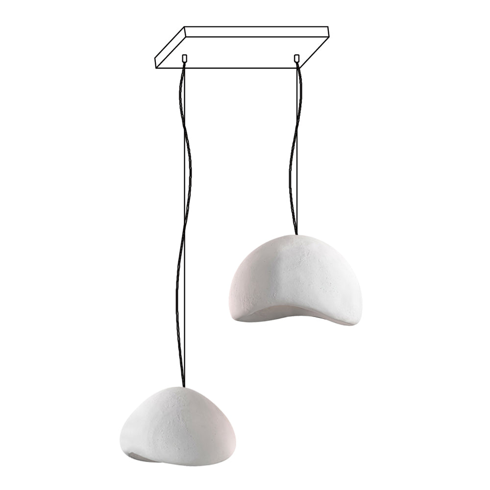 Khmara Rough Combination Chandelier B - Blowlighting