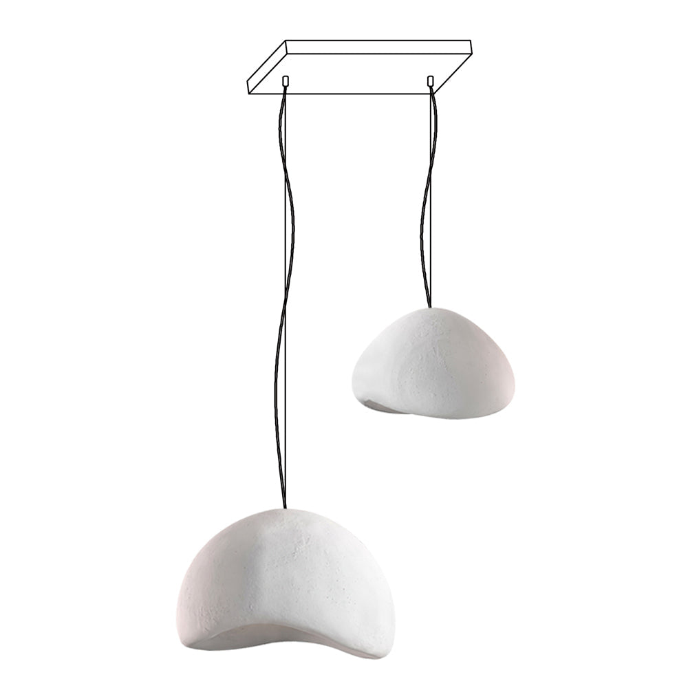 Khmara Rough Combination Chandelier B - Blowlighting