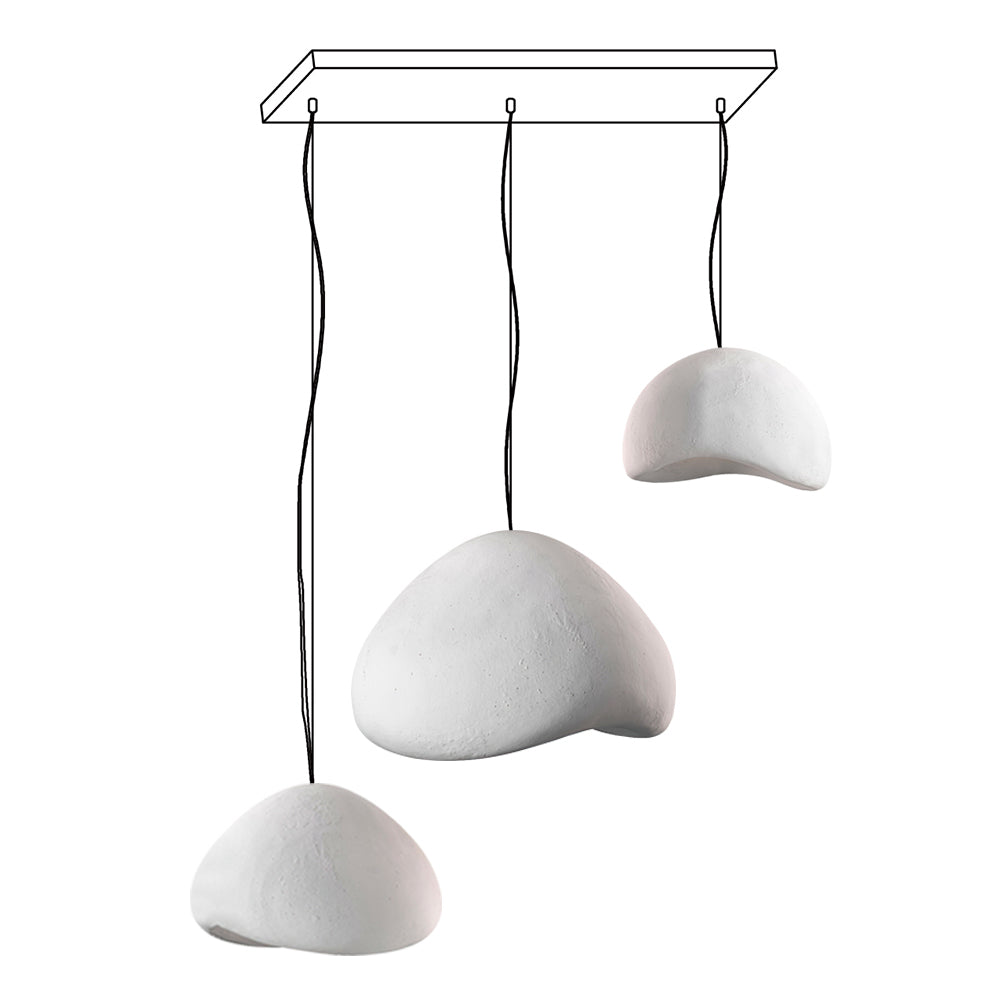 Khmara Rough Combination Chandelier B - Blowlighting