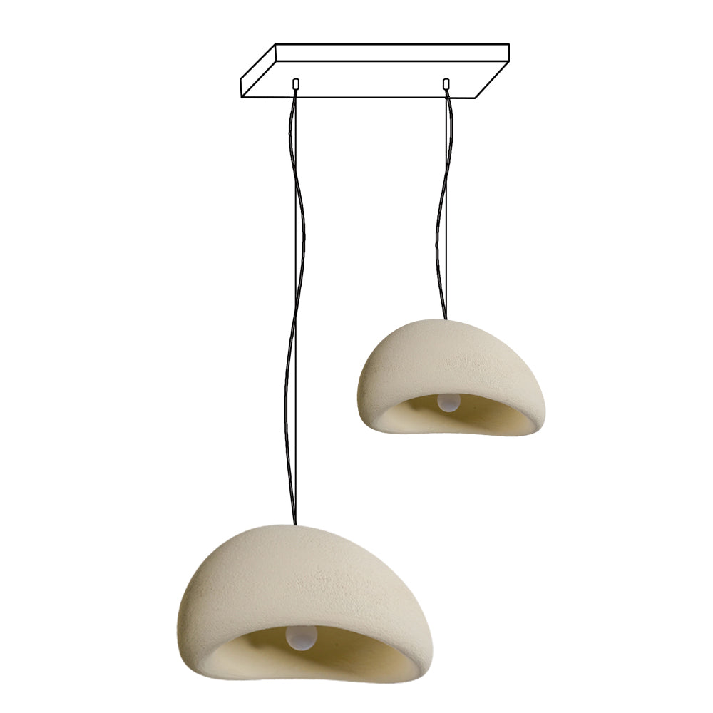 Khmara Rough Combination Chandelier B - Blowlighting