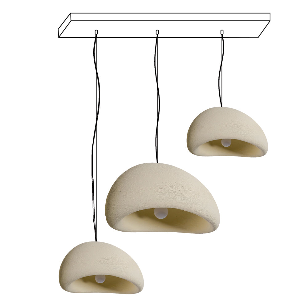 Khmara Rough Combination Chandelier B - Blowlighting