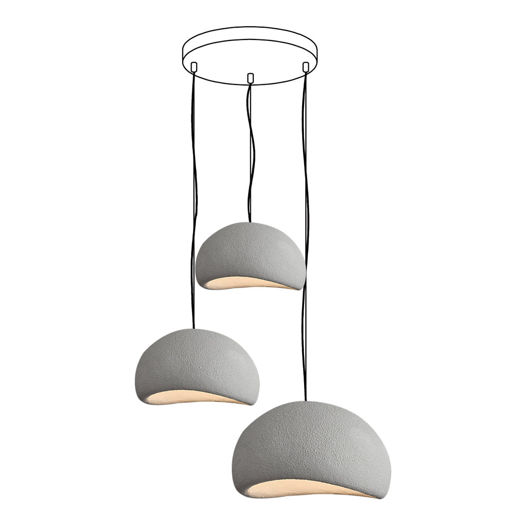 Khmara Rough Combination Chandelier B - Blowlighting