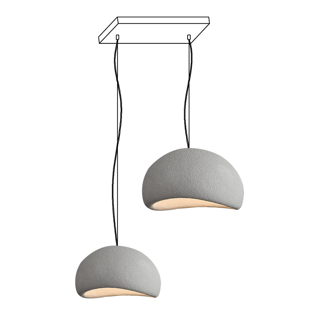 Khmara Rough Combination Chandelier B - Blowlighting