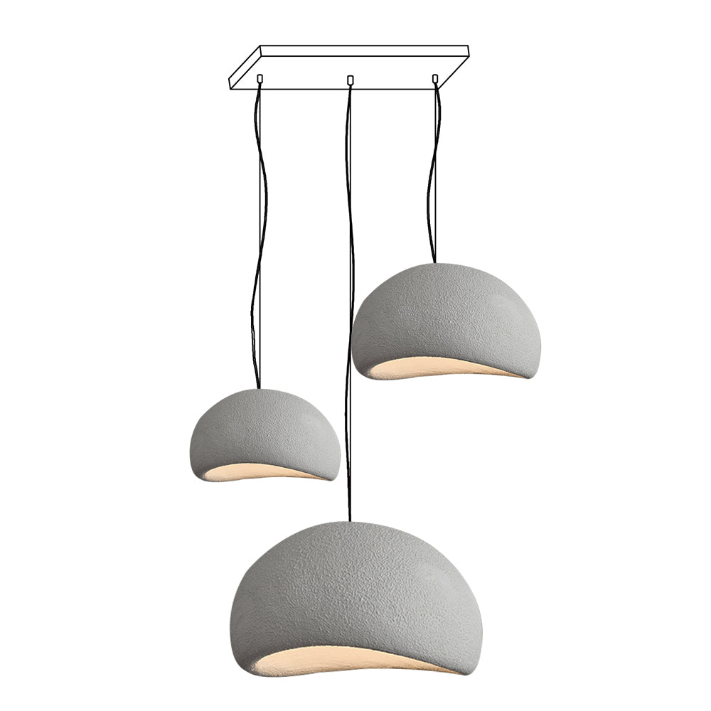 Khmara Rough Combination Chandelier B - Blowlighting