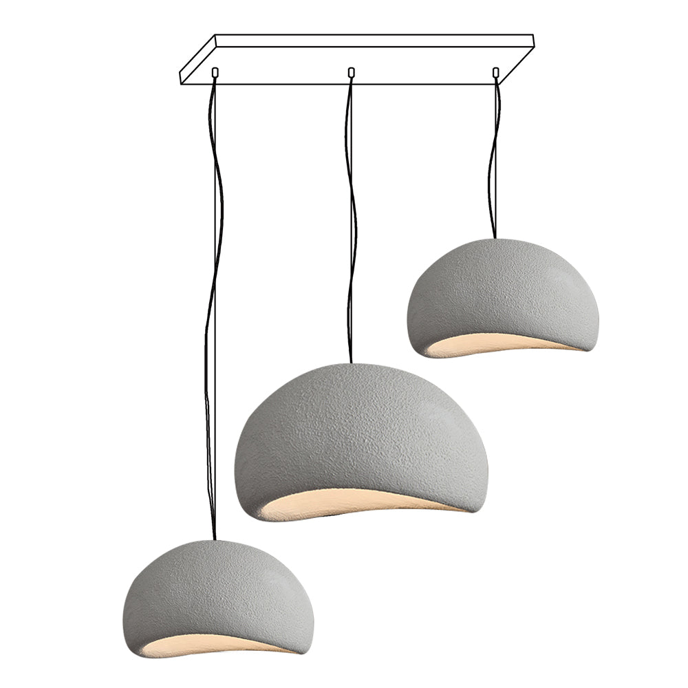 Khmara Rough Combination Chandelier B - Blowlighting