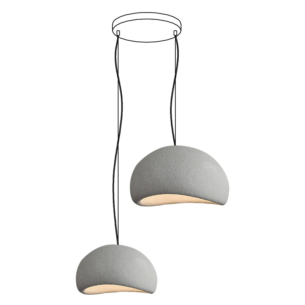 Khmara Rough Combination Chandelier B - Blowlighting